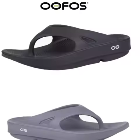 OOFOS Sandals - Lightweight Recovery Shoes Slippers Men Women Soft Bottom Indoor Home Slides Sandals