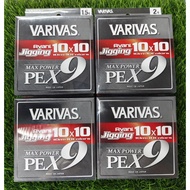 VARIVAS AVANI JIGGING MAX POWER P.E X9 300M MULTICOLOUR BRAIDED LINE/TALI SULAM PANCING/FISHING LINE