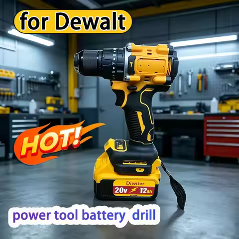 2026 for DeWalt 18V 20V Lithium Battery DCD996 DCF886 DCB200 Drill and Charger