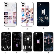 iPhone 14 14 Pro Max 14 plus Art Cartoon BTS Soft black phone case