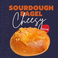Sourdough Cheesy Bagel (เบเกิลซาวโดว์ไส้ชีส)