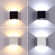 Up And Down Led Wall Lamp 6w 12w Aluminium Interior Wall Light For Bedroom Living Room Stair Aside D