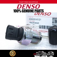 Genuine Denso New 499000-6121 Common Rail Pressure Sensor For Toyota Hilux Hiace D4D 3.0L 2AD-FTV  8