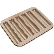 Biscuit Baking Tray, Financier Breadstick Baking Pan Biscotti Ladyfinger Donut Cookie Cornbread Stic