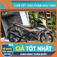 Tem rời Exciter 2021 - Mẫu Y15ZR cam xám đen