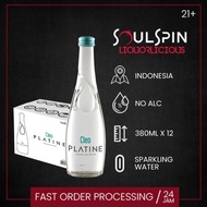 Cleo Platine Sparkling Mineral Water 380ml Botol Kaca