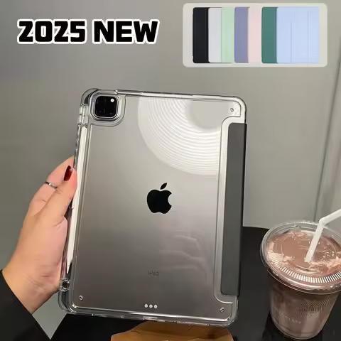 For iPad 11th Gen Case A16 Funda iPad Pro 11 13 M4 2025 M2 M3 iPad Air 13 11 Air 5 4 iPad 10th 9th 8