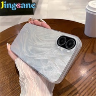 Jingsanc เคสโทรศัพท์ Samsung Galaxy A06 5Gเคสโทรศัพท์ IMD เลเซอร์แบบแข็งปกป้องกล้องกันกระแทกฝาครอบหล