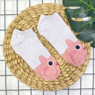 Kaos Kaki Wanita Korea Motif Kucing 6670  Pendek Cat Semata Kaki Socks Karakter Korean Fashion Ankle