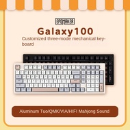 EPOMAKER Galaxy 100 Mechanical Keyboard Aluminum Tuotuo Customized Product the three mode Wireless B