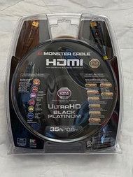 Monster HDMI UltraHD Black Platinum 35ft