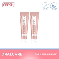 Fresh Pink Himalayan Salt Toothpaste (120ml) [BUNDLE OF 2] - For Healthy Teeth and Gums
