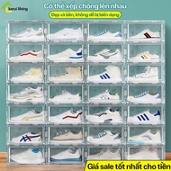 Dion Smart Assembled Shoe Box, Soft Plastic Transparent Shoe Cabinet Shoe Box, Shoe Cabinet