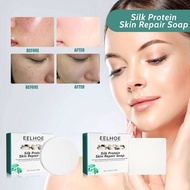 EELHOE SILK PROTEIN SKIN REPAIR SOAP sabun pemutih kulit pembersih kulit penghilang daki kulit skin 