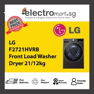 LG F2721HVRB Front Load Washer Dryer 21/12kg