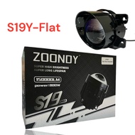 ไฟหน้า ZOONDY ระบบ 2สี LED S19Y / S11Y PRO แบบหัวเลนส์โปรเจคเตอร์ ไฟสูง-ต่ำ 12V-80V