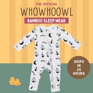 [SGReadyStock] WhoWhoOwl: Bamboo Clothing / Baby Zip Romper / Baby Pyjamas / Baby Boy Girl / Mummy D
