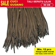 LILIN FLAT WAX SHOELACES 90CM ASH GREY ...!!!!