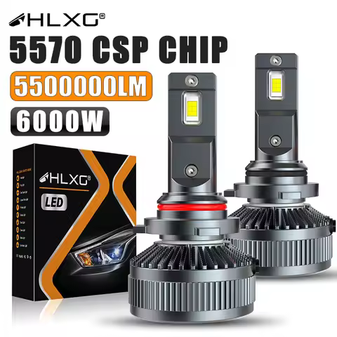 H7 LED Canbus H4 H11 H1 HB3 9005 HB4 H8 HIR2 9012 Short Design Bi LED Car Headlight Bulb Motorcycle 