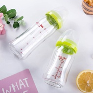Shibei with Baby Bottle Newborn Glass Bottle Special Baby Wide-Mouthed Feeding Bottle Accessories Baby Nipple Thickening