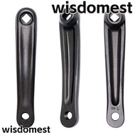 WISDOMEST Electric Bicycle Crank, Diamond-Shaped Hole Lightweight Bafang Crank Arm,  Aluminum Alloy 