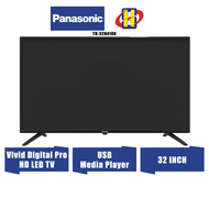 Panasonic LED TV (32 Inch) HD Vivid Digital Pro USB Media Player TH-32H410K