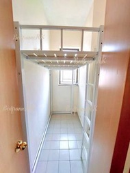 🔥包送上門 堅尼地城寶翠園高架直梯鐵床 高架床 工人床  高床 高鐵架床 單人床架 雙人床架 兒童床 high bed frame customised bed frame mattress loft