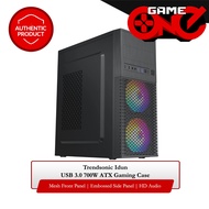 Trendsonic Idun USB 3.0 700W ATX Gaming Case - Black