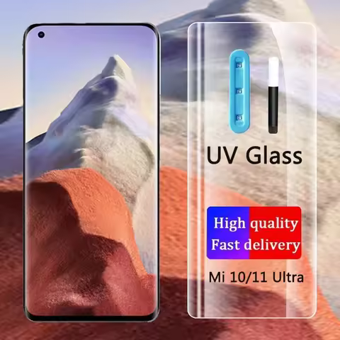 UV Screen Protector For VIVO X100 Pro X90 X80 X70 X60 50 S12 S15 S17 Nex 3 Protective Film IQOO 11 1
