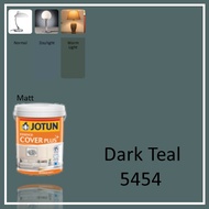 Jotun Paint 1L Essence Cover Plus Matt -5454 Dark Teal / wall paint / interior wall paint / Easy Cle