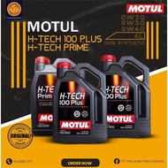 0W20/5W30 MOTUL H-TECH 100 PLUS 4L/5W40 MOTUL H-TECH PRIME 4L (10000KM)