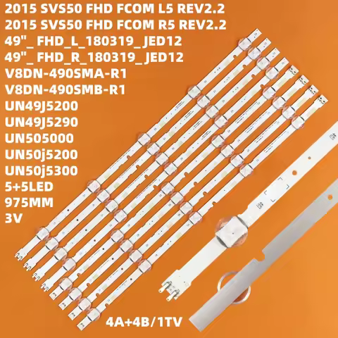 LED Strip for UN49J5290 UN49J5290AG UN49J5200AG UN49J5200 UN50J5200 UN49J5200AG UN50J5000AF UN50J520