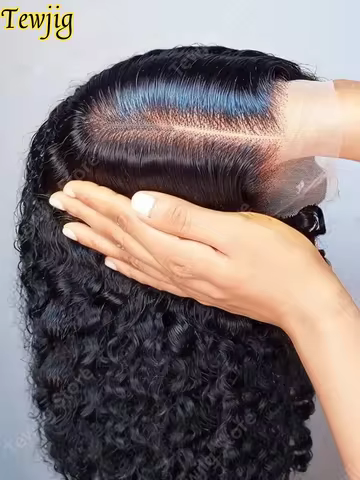 30 40 Inch Curly 13x4 13x6 HD Transparent Lace Frontal Wig Loose Deep Wave Human Hair 5x5 Closure La