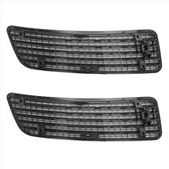 (LA7Z) 2X Car Engine Hood Upper Grille Grill Vent Cover Trim for Mercedes Benz W221 W251 2007-2013 A