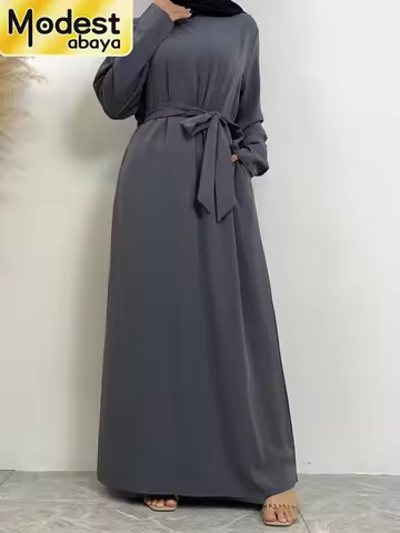 Moderate Abaya Fashion New Turkey Abaya Arab Dubai Islamic Clothing Muslim Women's Clothing Abaya Wo