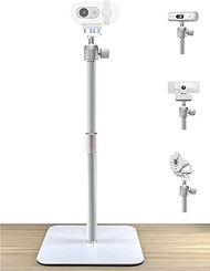 AceTaken White Webcam Magnetic Stand Holder for Logitech Brio 100, Brio 300,Brio 500,C270,C310 webca