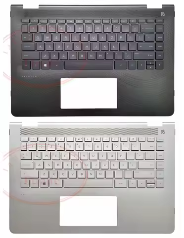 New Original For HP Pavilion X360 14-BA TPN-W125 Series Palmrest Upper Case Cover With Keyboard 9186