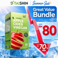【Authorization】Taishin Taishou 排毒苹果醋软糖(0糖版本) 🍎有机熟成红地厘苹果醋 Apple Vinegar Gummy Gula-gula Kunyah Cuka E