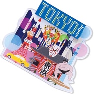 [Direct from Japan] Traditional Japanese Souvenir Refrigerator Magnets: Asakusa Sensoji Temple Tokyo