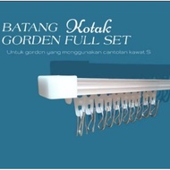 Full set curtain rail, curtain rod, full set curtain rod