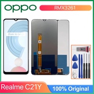 หน้าจอ Lcd oppo  Realme C21Y หน้าจอ LCD พร้อมทัชสกรีน ออปโป้ Realme C21Y Screen Display Touch Panel 