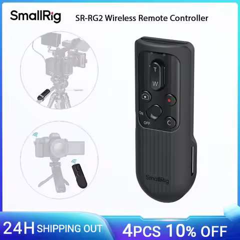 SmallRig SR-RG2 Wireless Remote Controller for Sony A7IV/A6700/ZV-E10/A6400 for Canon EOS R5/R6/R6 M