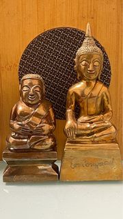 阿贊空迪 普空笛師公 供奉尊一對 東北法術第一 泰國佛牌