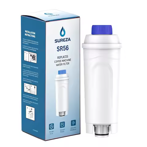 1PC Replacement Water Filter Cartridge for Delonghi Coffee Machines, Compatible with EC800/ECAM/BCO 