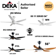 (Free Ship) Deka DS11 56” / J5S / DC2 311 56" / DC2 313L 56" / LOTUS 5 56" / Ceiling Fan