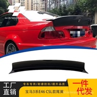 Applicable1999-2006Bmw E46Four Door CSL Large ABS Tail Wing Fixed Wind Wing Upper Spoiler Car Modifi