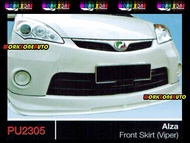 PU2305 Perodua Alza PU Front Skirt (Viper) Body kit Bodykit