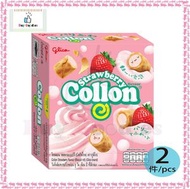 固力果 - 【2 件】COLLON 士多啤梨卷『捲心酥』(平行進口) 41g *8851019030548_2