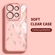 YBD Ultra Thin Color Transparent Phone Case for Infinix Smart 7 X6515 GT 10 Pro X6739 Tecno POP 7 Pr