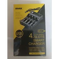 Charger Li-ion Battery, 4-Slots Smart Charger.  for battery model: 10440, 14500, 16340, 16650, 14650